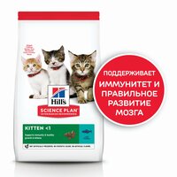 Сухой корм Hill's Science Plan для котят для здорового роста и развития, с тунцом, 300 г