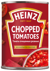 Томаты очищенные резаные Heinz, 400 г