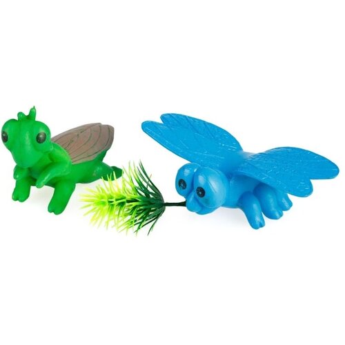 Набор животные насекомые игрушки дикие домашние животные пластмассовые животные