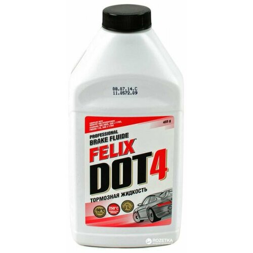Жидкость тормозная Felix Dot-4 супер 455 г