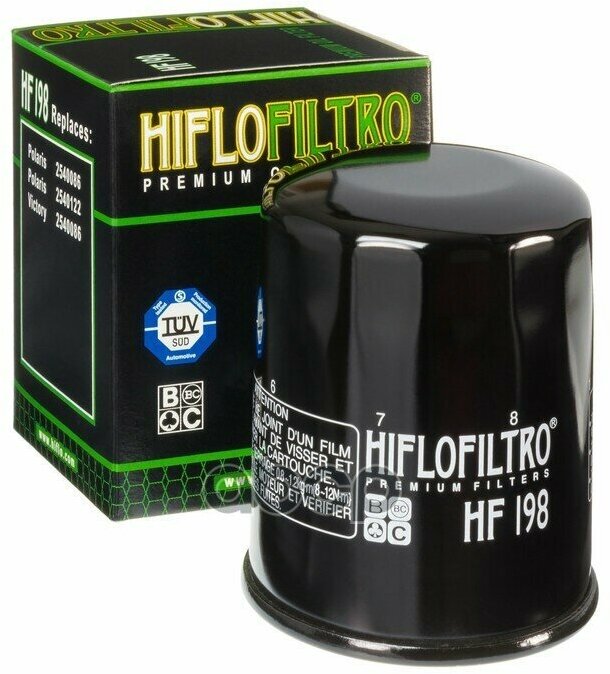 Фильтр Масляный Hiflofiltro Hf198 Hiflo filtro арт. HF198