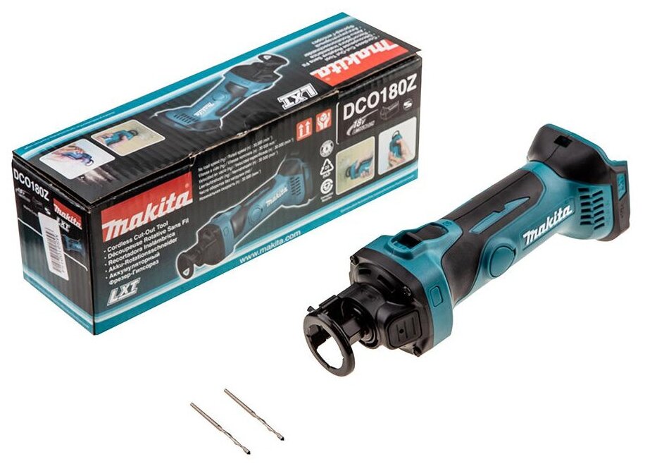 Аккумуляторный кромочный (триммер) фрезер Makita DCO180Z (18V, Li-Ion) без АКБ и ЗУ - фотография № 18