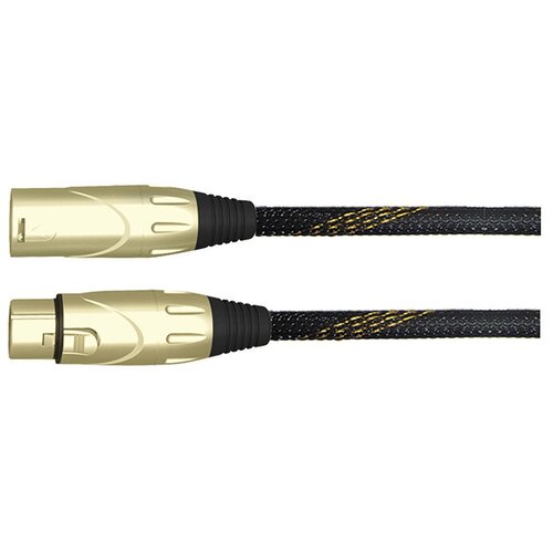 BXX002-5M Кабель микрофонный, XLR female/male, 5м, Soundking кабель tubon y штаны 2 x xlr m male xlr f female 2xmxf 1 5м
