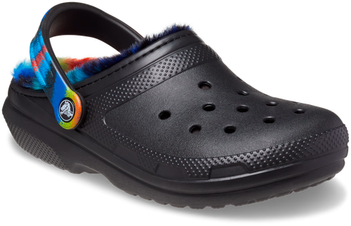 Сабо Crocs, размер M4 US, черный, мультиколор