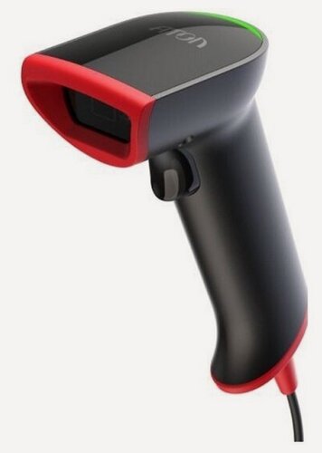 Изображение товара Сканер штрихкода Атол Impulse 12 (2D, чёрный, USB, без подставки, упаковка 1 шт.).