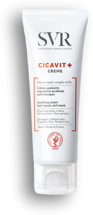 SVR Цикавит+/Cicavit+ Крем успокаивающий для поврежденной и раздраженной кожи 40 мл 1 шт