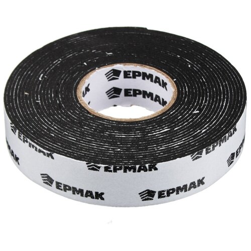 Клейкая лента Ермак Двухсторонняя 22mm x 5m Black 472-018