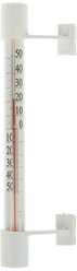 Термометр оконный ТСН-5 "На липучке" (t -50 + 50 С) в картонной коробке
