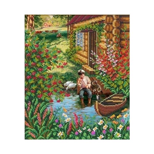 фото Набор летом в деревне 31х26 русская искусница 825