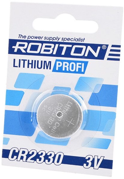 Батарейка ROBITON Lithium Profi CR2330, в упаковке: 1 шт.