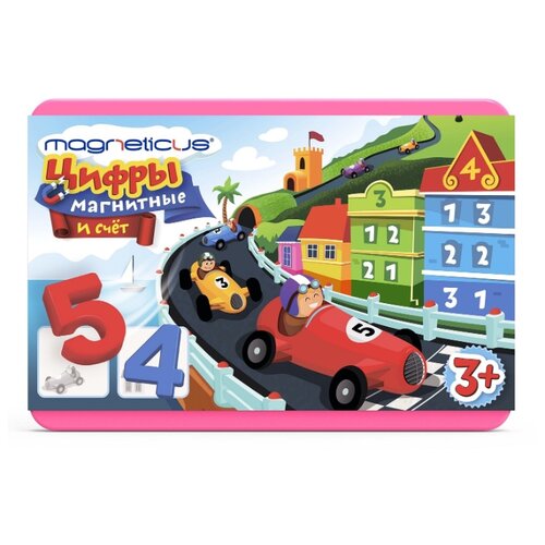 Игра настольная MAGNETICUS Цифры и счет с заданиями магнитная MA-086