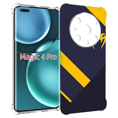 Чехол MyPads venum мужской для Honor Magic4 Pro / Magic4 Ultimate задняя-панель-накладка-бампер