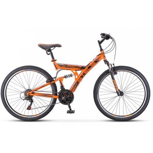 Горный (MTB) велосипед STELS Focus V 26 18-sp V030 оранжевый/черный 18