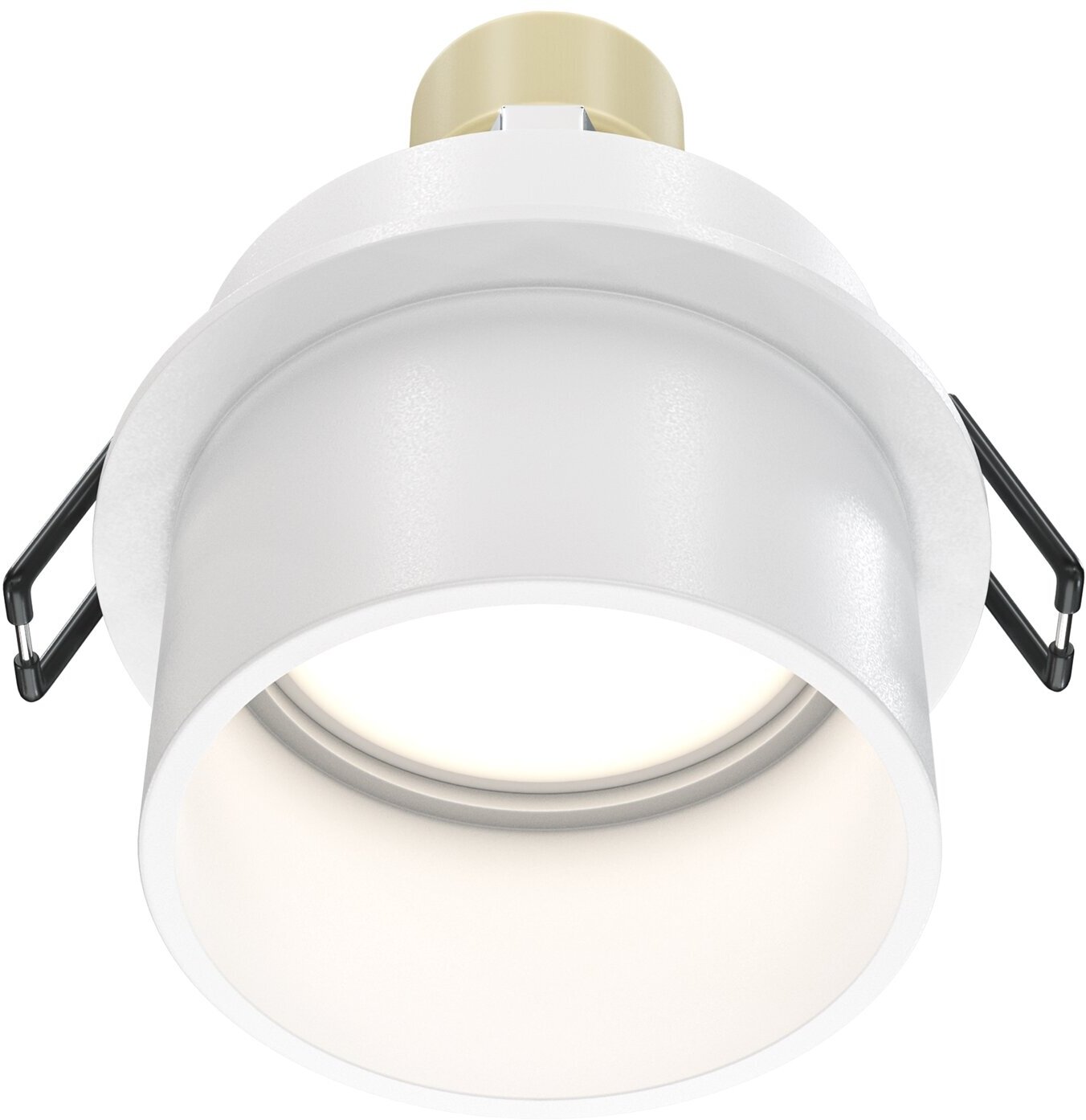 Встраиваемый светильник Maytoni Reif DL050-01W, GU10, кол-во ламп:1шт, Белый