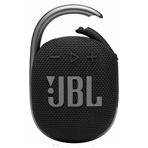 Портативная колонка JBL Portable speaker CLIP 4 JBLCLIP4BLKAM 5W, Bluetooth 5,1, Working time - 10h., black