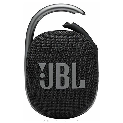 Портативная колонка JBL Portable speaker CLIP 4 JBLCLIP4BLKAM 5W Bluetooth 51 Working time - 10h black 583000₽