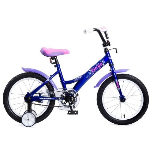 фото Детский велосипед navigator bingo (вм16136/вм16151) синий/розовый/фиолетовый (требует финальной сборки)