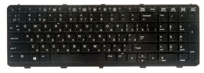 Клавиатура для ноутбука HP ProBook 450 G1, 470 G1, 450 G0, 450 G2, 470 G0, 470 G2, HP Probook 650 G1 655 G1 (p/n: 721953-001)