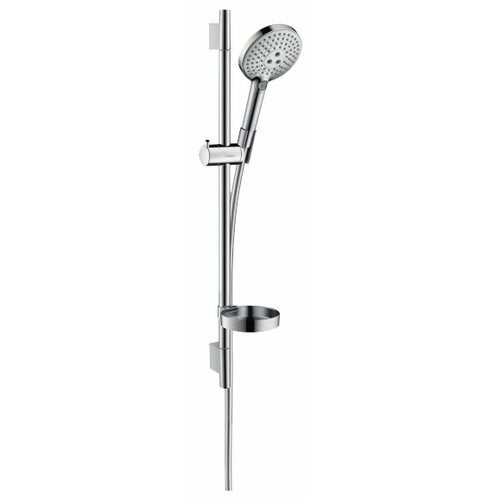 Душевой комплект hansgrohe Raindance Select S 120 3jet/Unica 26631400, хром хром 1600 мм душевой гарнитур hansgrohe raindance select s 120 3iet 26631400