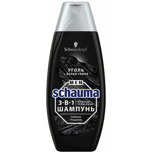 Шампунь Schauma 3 в 1 «Глубокое очищение», 400 мл