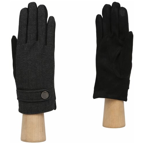 фото Перчатки fabretti, размер 9, черный