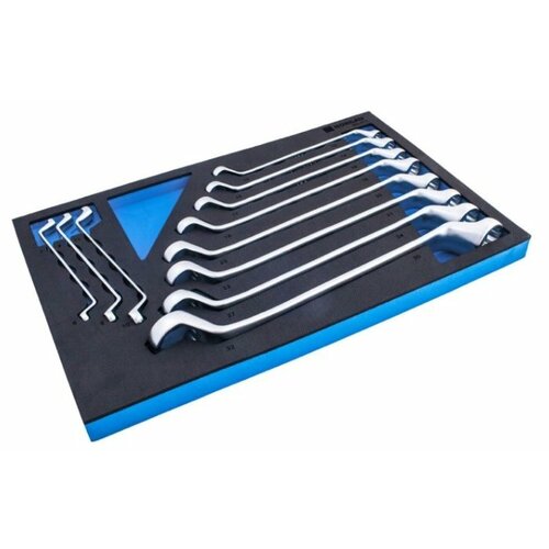 фото Набор гаечных ключей norgau 060307811, 10 предм., черный/серебристый