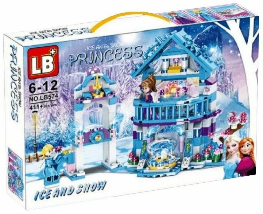 Конструктор Ice Enchanted Ледяной замок Эльзы, LB574