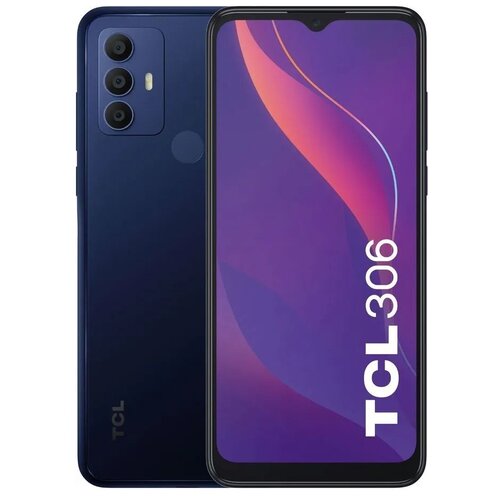 Смартфон TCL 306 3/32 ГБ, Dual nano SIM, atlantic blue