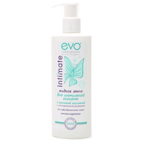 Жидкое мыло для интимной гигиены Evo с молочной кислотой и с экстрактом ромашки, 200 мл G-B-239194006