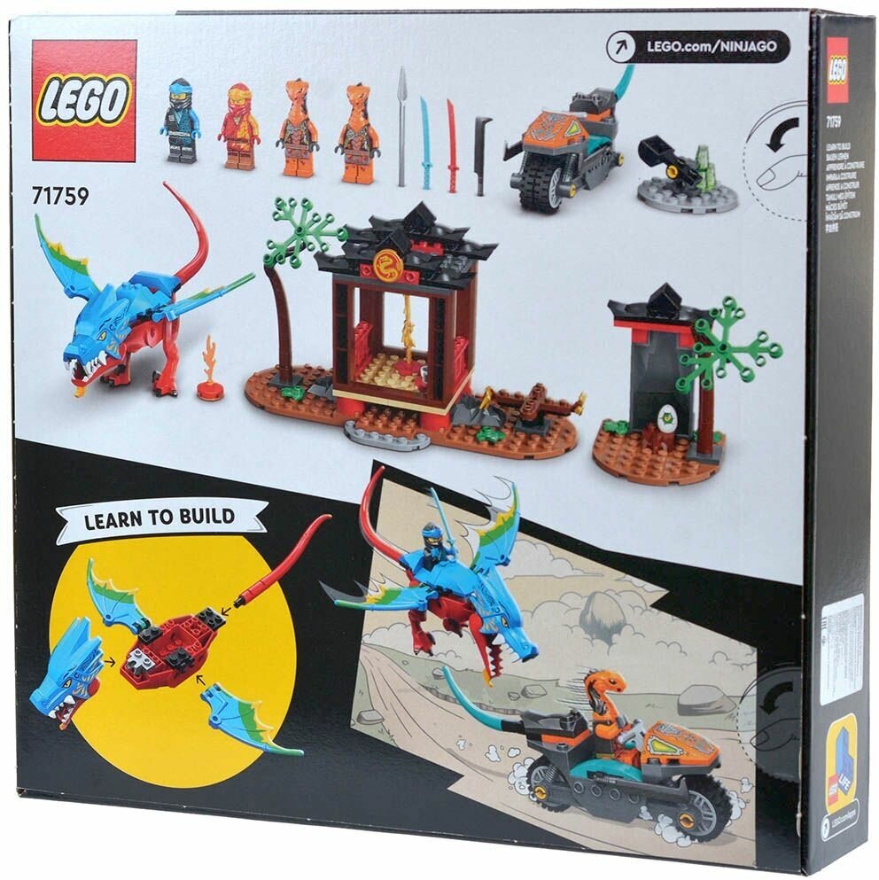 Конструктор LEGO Ninjago "Драконий храм ниндзя" 71759 - фото №20