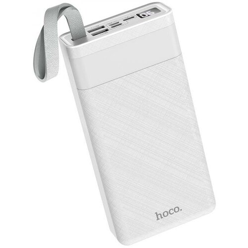 Внешний аккумулятор HOCO J73 Powerful desk lamp power bank 20А 30000mAh белый 303300₽