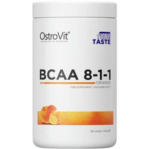 Аминокислоты OstroVit BCAA 8-1-1 400 г Без вкуса prime kraft аминокислоты bcaa 2 1 1 без вкуса 500 г