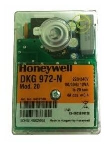 Топочный автомат Honeywell DKG 972 Mod.20 0432020