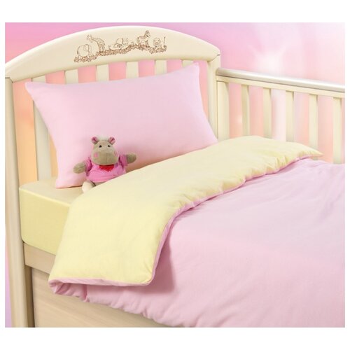фото Постельное белье «ванильное мороженое», кулирка (ясельный) текс-дизайн