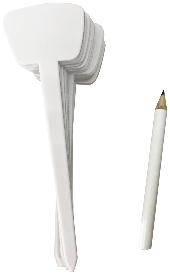 фото Таблички для рассады GIARDINO CLUB с карандашом/маркером, Арт. LTAJ-4014, 30шт