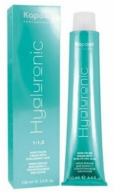 Kapous, Крем-краска для волос Hyaluronic 1.00