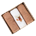 Collorista набор полотенец Олень с подарком - изображение
