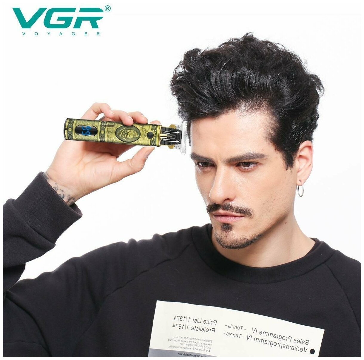 Машинка для стрижки волос VGR V-228 - фотография № 17