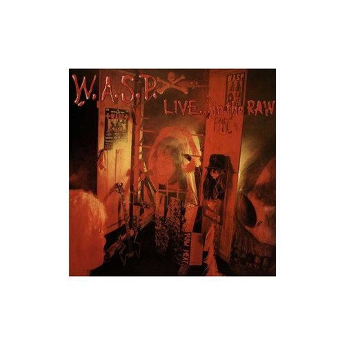 W.A.S.P. - Live ... in the Raw, 2xLP, BLACK LP