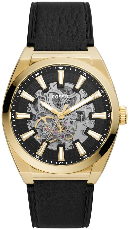 Наручные часы FOSSIL 71309, золотой, черный