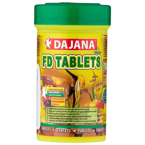 фото Сухой корм для рыб dajana pet