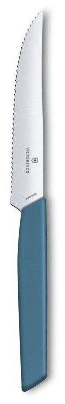 Нож Victorinox для овощей, лезвие 10 см прямое, чёрный - фотография № 4