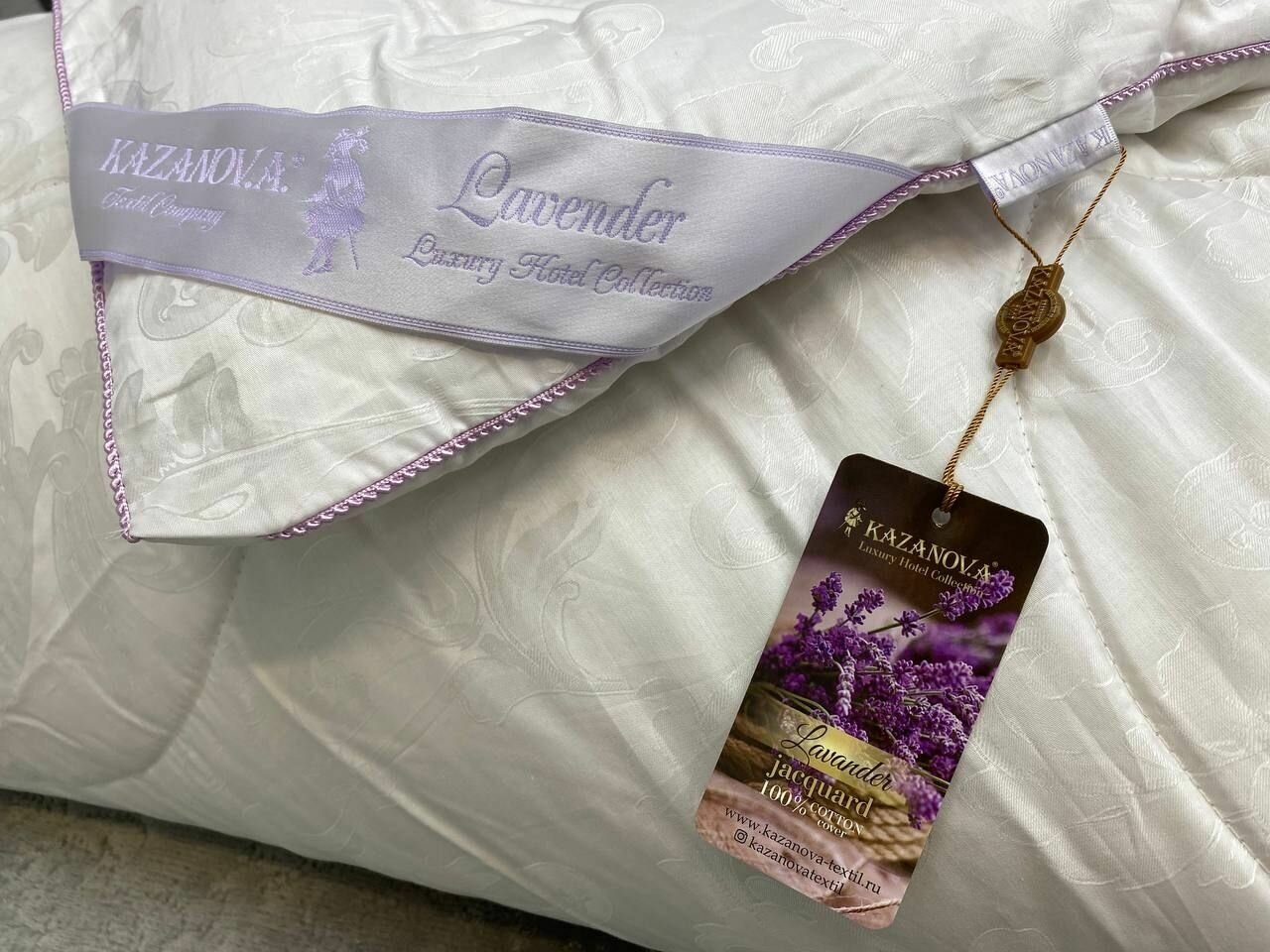 Одеяло KAZANOV.A "Luxury Hotel Collection Lavender", 155x210 - фотография № 3