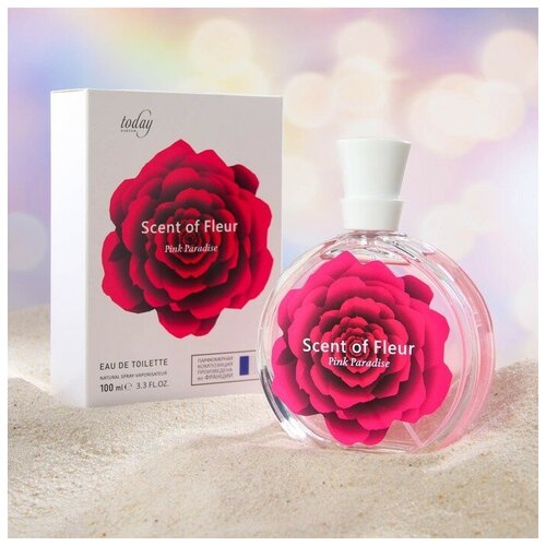 Туалетная вода женская Scent of Fleur Pink Paradise, 100 мл today parfum туалетная вода scent of fleur red dream 100 мл