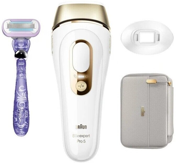 Фотоэпилятор Braun PL5157 Silk-expert IPL Pro 5 + бритва Venus Swirl