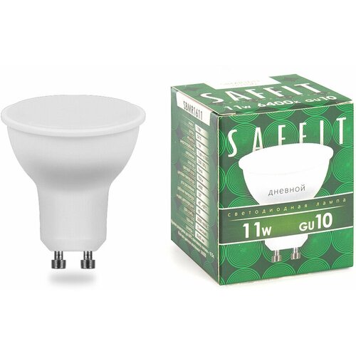 Лампа светодиодная SAFFIT SBMR1611 MR16 GU10 11W 6400K 55156