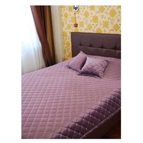 Покрывало бархат-велюр стёжка-вышивка 200х120 см