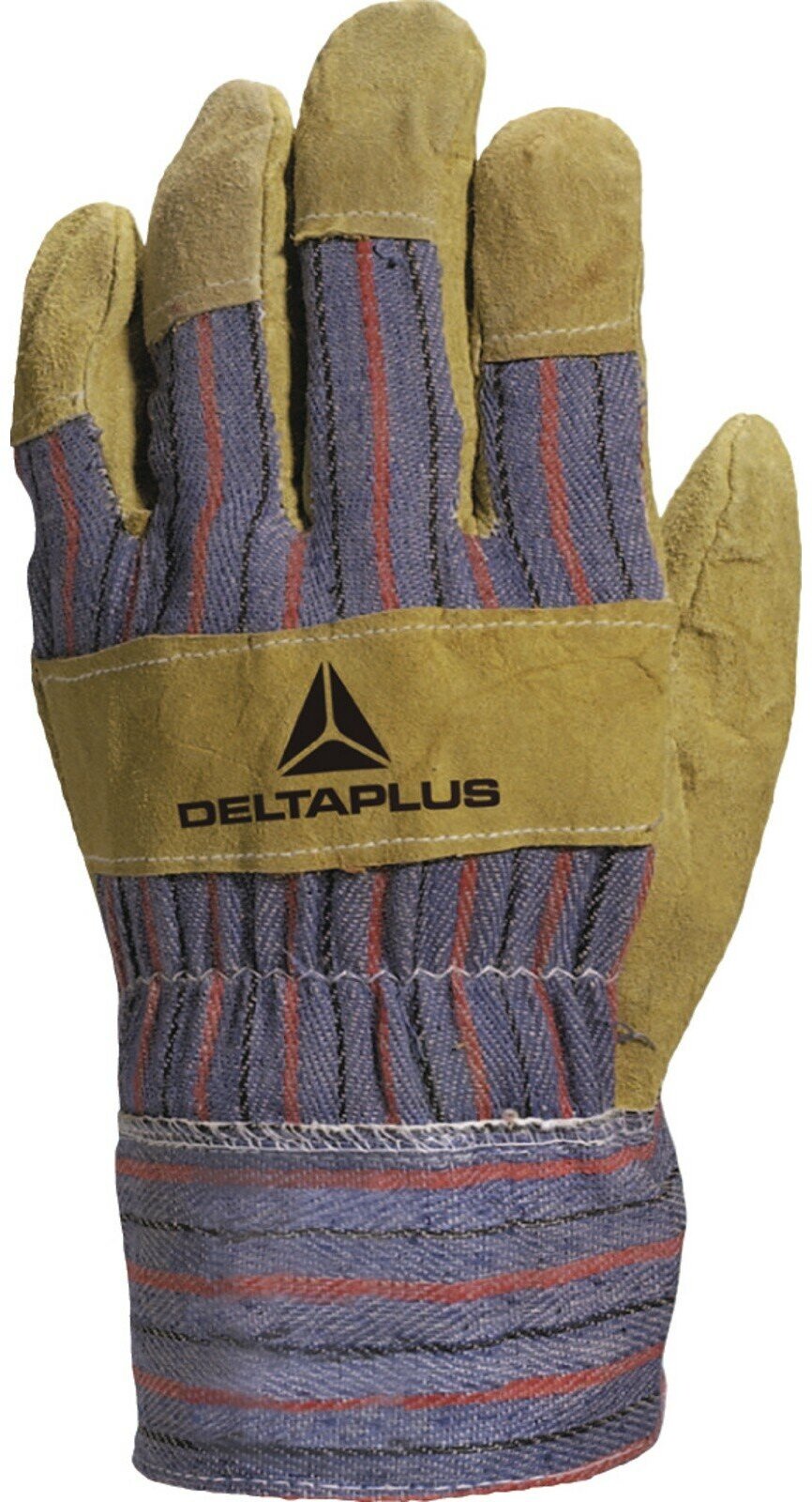 Перчатки комбинированные (кожа, х/б) DELTA PLUS DC103, размер 10
