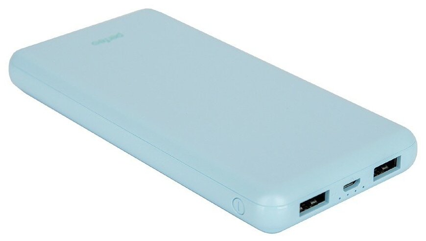 Внешний аккумулятор Perfeo Power Bank Color Vibe 10000mAh Blue PF_D0166