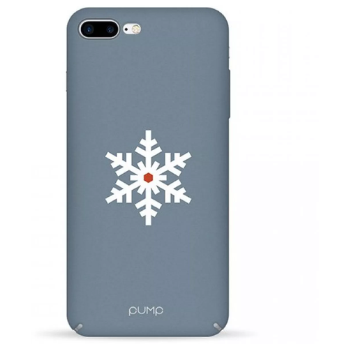 Чехол Pump Tender Touch Case for iPhone 8 Plus/7 Plus Snowflake